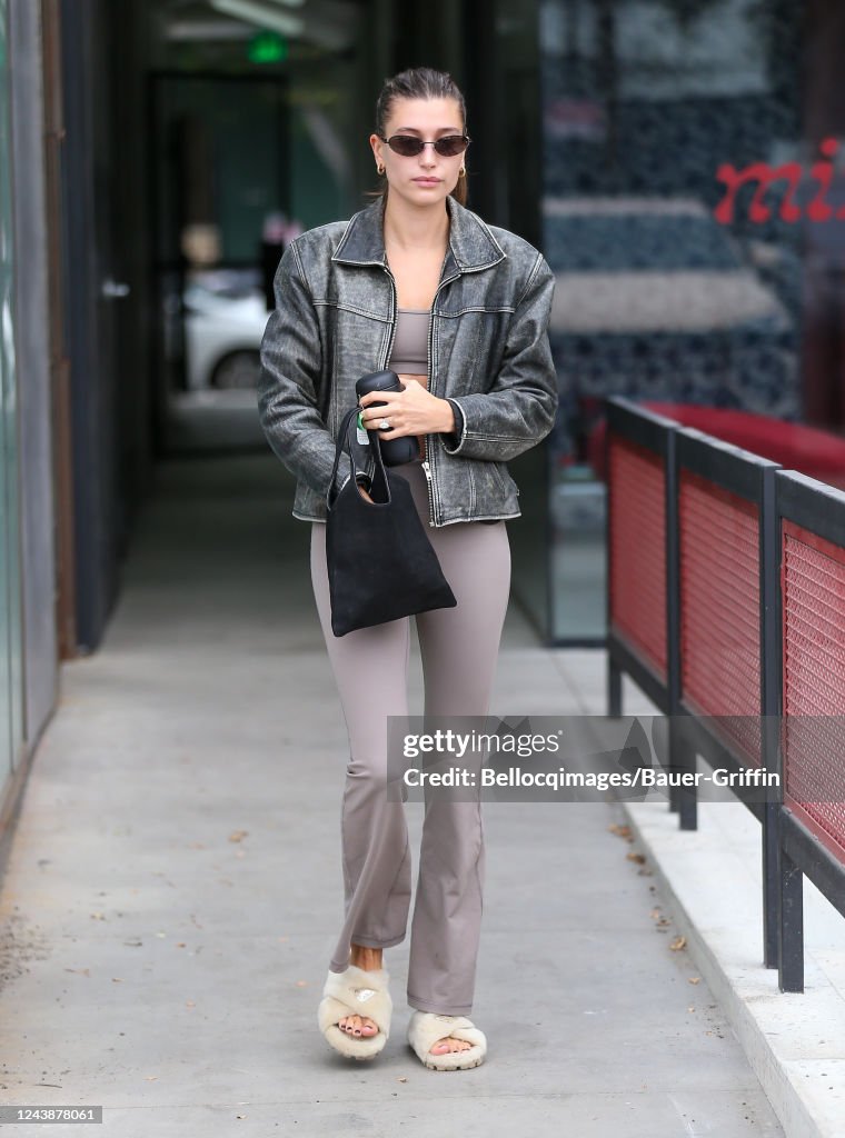 Celebrity Sightings In Los Angeles - October 10, 2022