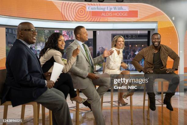 Al Roker, Sheinelle Jones, Craig Melvin, Dylan Dreyer and Aldis Hodge on Tuesday, November 11, 2022 --