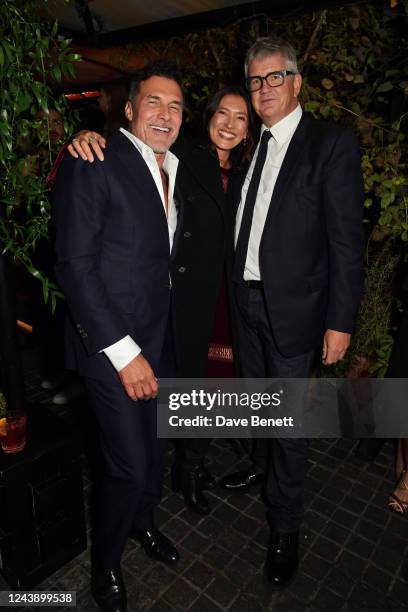 Andre Balazs, Hikari Yokoyama and Jay Jopling attend as Andre Balazs and Jay Jopling co-host the annual White Cube x Chiltern Firehouse Frieze London...