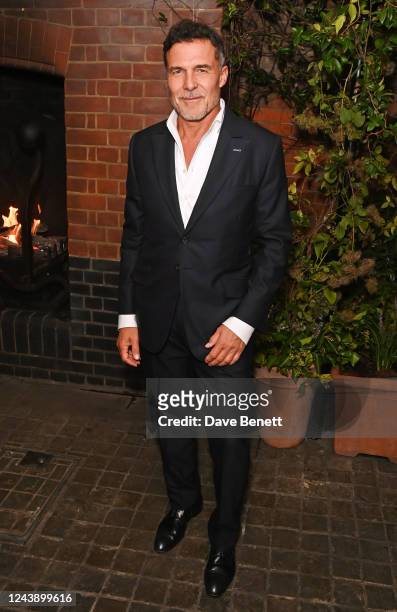 Andre Balazs attends as Andre Balazs and Jay Jopling co-host the annual White Cube x Chiltern Firehouse Frieze London opening party at Chiltern...