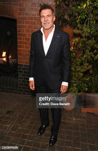 Andre Balazs attends as Andre Balazs and Jay Jopling co-host the annual White Cube x Chiltern Firehouse Frieze London opening party at Chiltern...