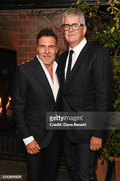 Andre Balazs and Jay Jopling attend as Andre Balazs and Jay Jopling co-host the annual White Cube x Chiltern Firehouse Frieze London opening party at...