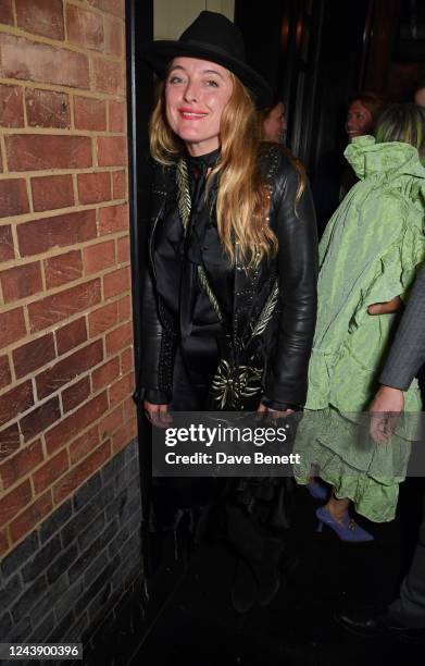 Alice Temperley attends as Andre Balazs and Jay Jopling co-host the annual White Cube x Chiltern Firehouse Frieze London opening party at Chiltern...