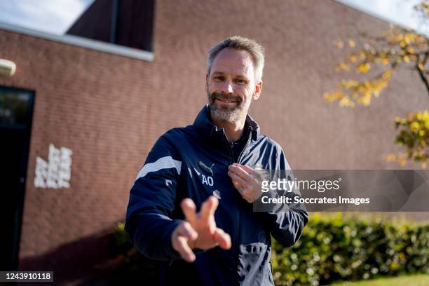 Andre Ooijer of PSV during the Training PSV at the De Herdgang on October 12, 2022 in Eindhoven Netherlands