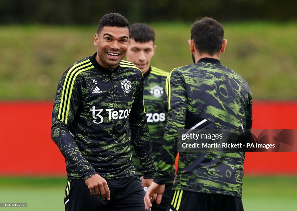 Manchester United Training - Aon Training Complex - Wednesday October 12th