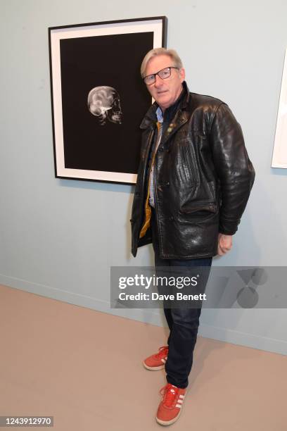 Adrian Dunbar attends the Frieze Art Fair 2022 VIP Preview in Regent's Park on October 12, 2022 in London, England.