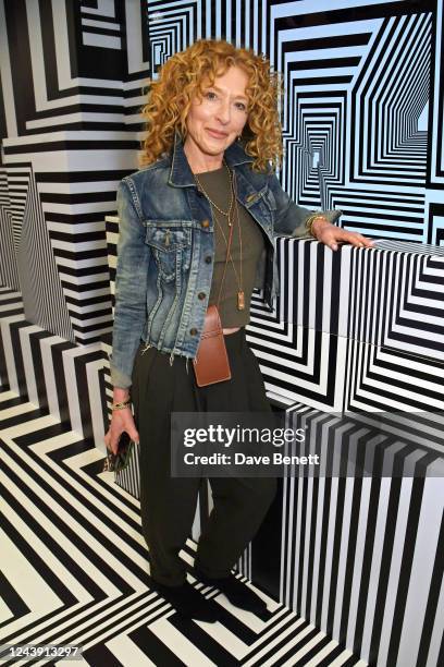 Kelly Hoppen attends the Frieze Art Fair 2022 VIP Preview in Regent's Park on October 12, 2022 in London, England.