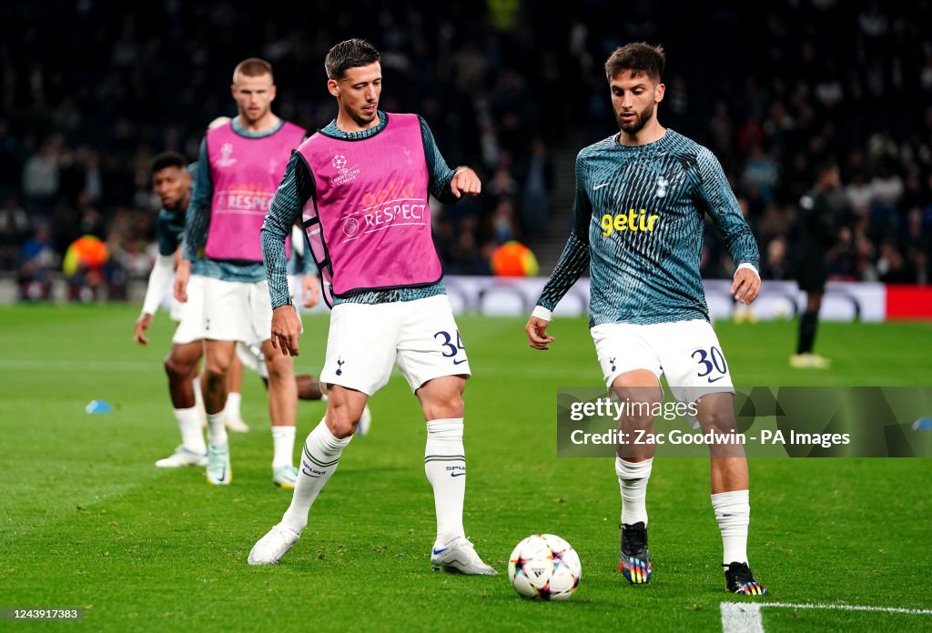 Tottenham Hotspur v Eintracht Frankfurt - UEFA Champions League - Group D - Tottenham Hotspur Stadium