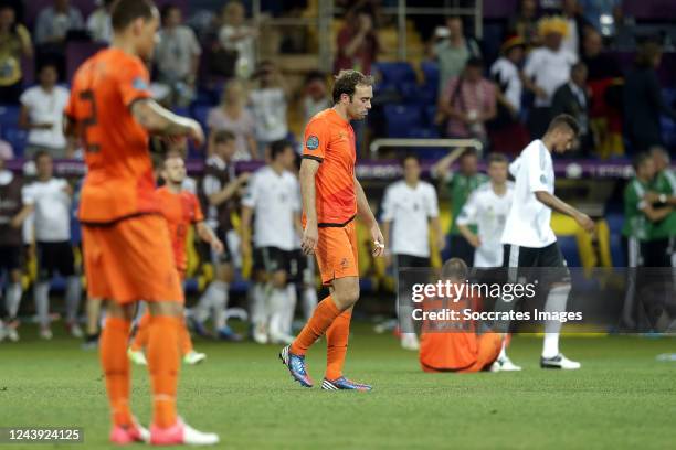 Joris Mathijsen of Holland during the EURO match between Holland v Germany on June 13, 2012