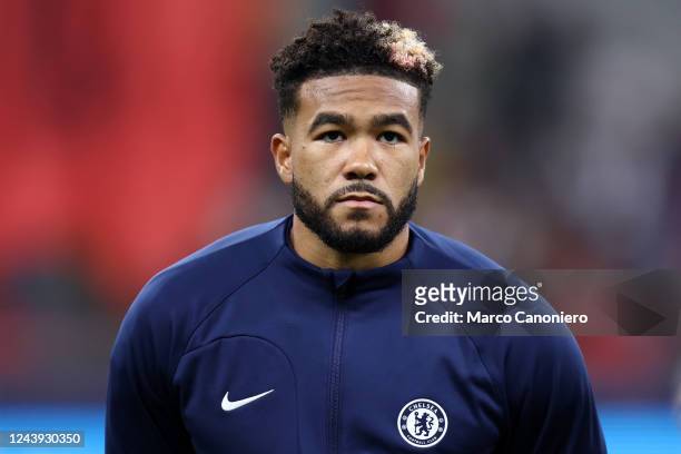 Reece James of Chelsea Fc looks on during the Uefa Champions League Group E football match between Ac Milan and Chelsea Fc. Chelsea Fc wins 2-0 over...