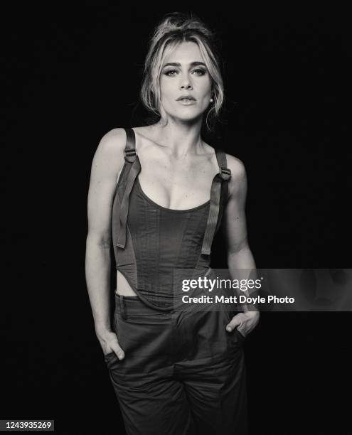 Melissa Roxburgh from Manifest poses for a portrait for TV Guide Magazine on OCTOBER 8, 2022 in New York City, New York.