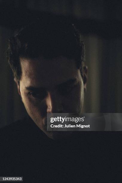 Filmmaker Xavier Dolan poses for a portrait on the 75th Cannes Film Festival on May 20, 2022 in Cannes, France.