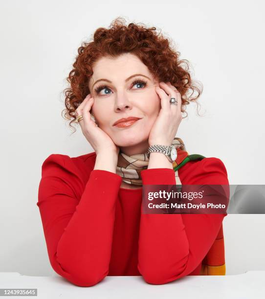 Rebecca Wisocky from Ghosts poses for a portrait for TV Guide Magazine on October 6, 2022 in New York City, New York.