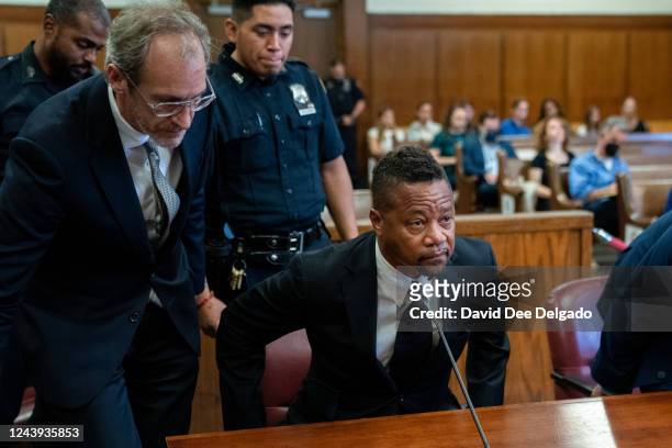 Cuba Gooding Jr. Arrives at NYS Supreme Court for sentencing on October 13, 2022 in New York City. The Oscar-winning actor Cuba Gooding Jr., plead...