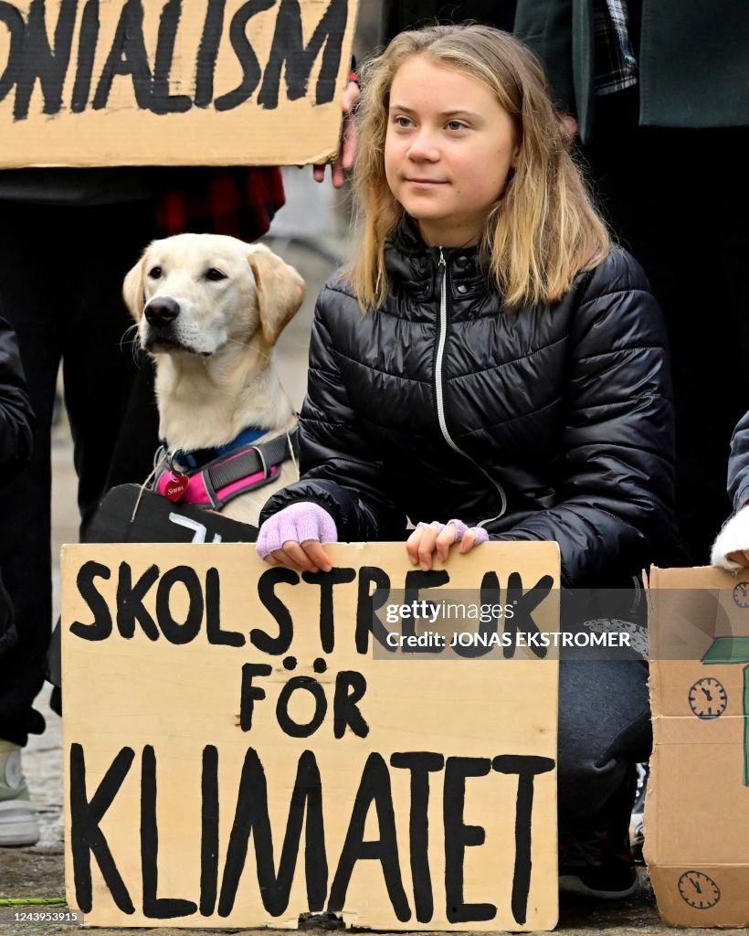 SWEDEN-POLITICS-CLIMATE-DEMO