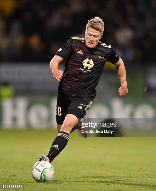 Dublin , Ireland - 13 October 2022; Kristian Eriksen of Molde during the UEFA Europa Conference League group F match between Shamrock Rovers and...