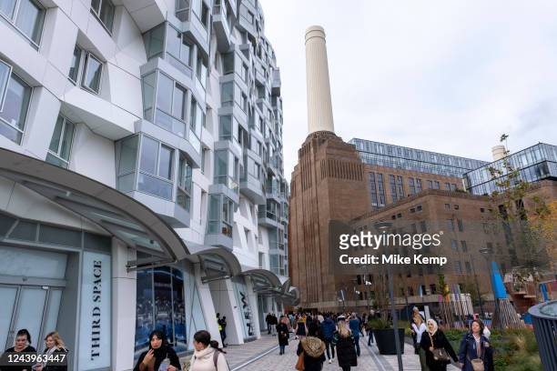 Battersea Power Station opens to the public following completion of it's redevelopment on 14th October 2022 in London, United Kingdom. Battersea...