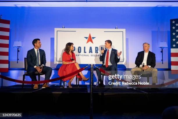 Former Department of Homeland Security acting secretary Chad Wolf, Polaris National Security Founder Morgan Ortagus, Republican candidate for U.S....