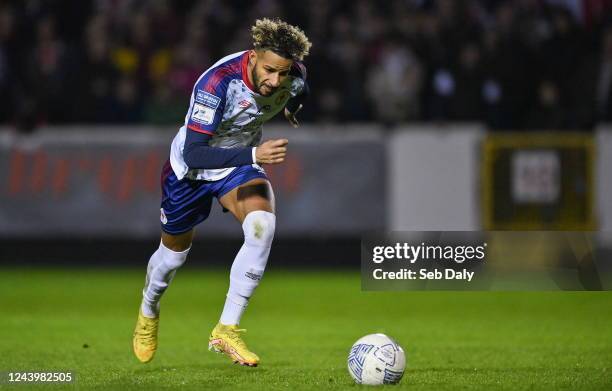 Dublin , Ireland - 14 October 2022; Barry Cotter of St Patrick's Athletic during the SSE Airtricity League Premier Division match between St...