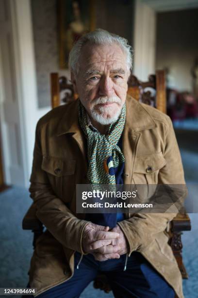 Brian Cox, actor, attends the Cliveden Literary Festival at Cliveden House on October 15, 2022 in Windsor, England.