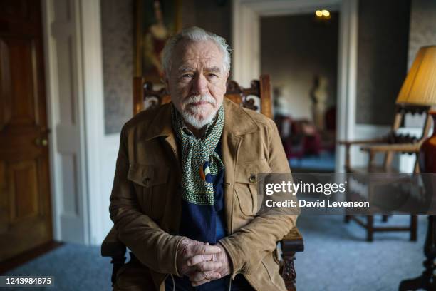 Brian Cox, actor, attends the Cliveden Literary Festival at Cliveden House on October 15, 2022 in Windsor, England.