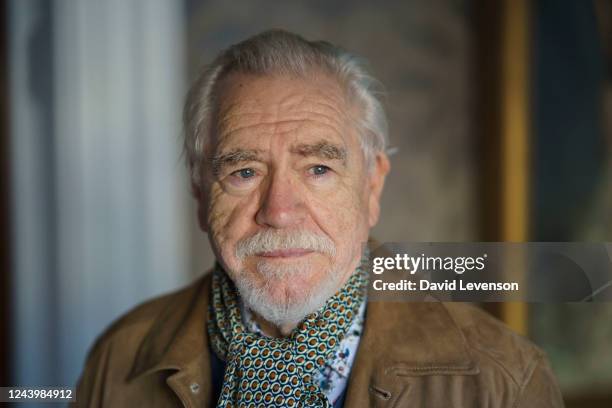 Brian Cox, actor, attends the Cliveden Literary Festival at Cliveden House on October 15, 2022 in Windsor, England.