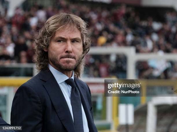 Pavel Nedved during Serie A match between Torino v Juventus, in Turin, on October 15, 2022