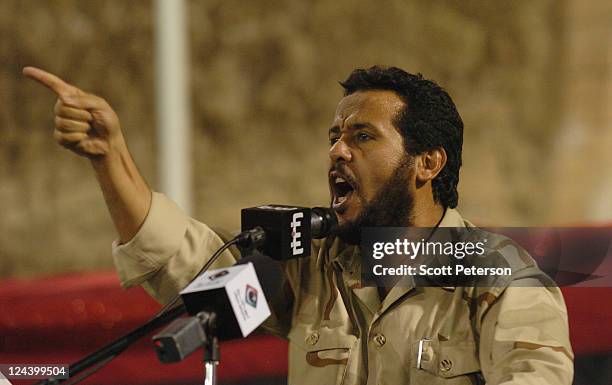 Abdel Hakim Belhadj, commander of the Tripoli Military Council and former head of the now-defunct Libya Islamic Fighting Group , who was rendered by...