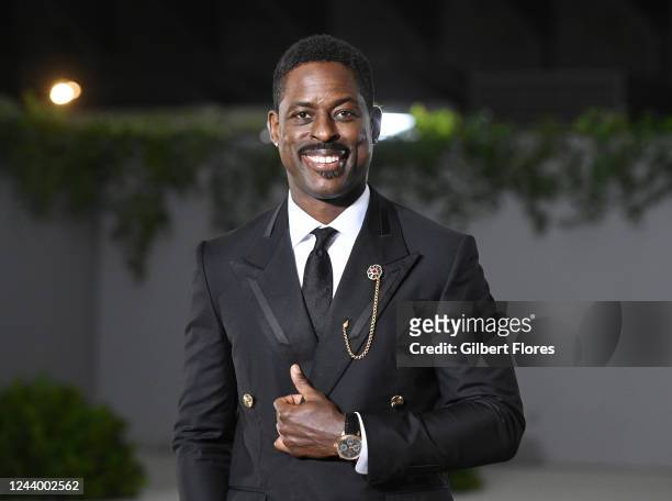 Sterling K. Brown at the Second Annual Academy Museum Gala held at the Academy Museum of Motion Pictures on October 15, 2022 in Los Angeles,...