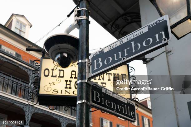 General views of Bourbon Street in the French Quarter on October 15, 2022 in New Orleans, Louisiana.