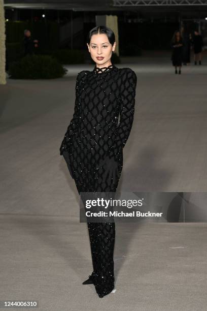 Alexa Demie at the Second Annual Academy Museum Gala held at the Academy Museum of Motion Pictures on October 15, 2022 in Los Angeles, California.