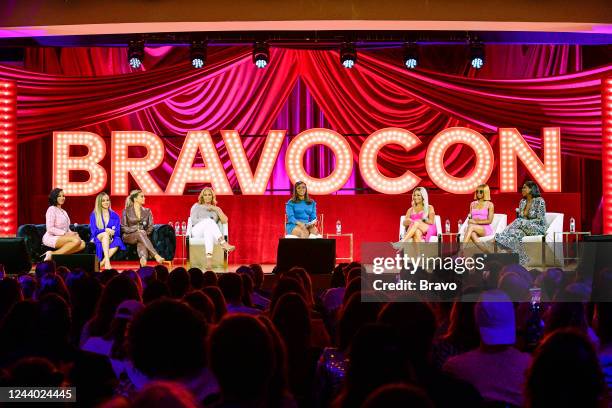 Potomac Takes Manhattan Panel from the Javits Center in New York City on Sunday, October 16, 2022 -- Pictured: Mia Thornton, Ashley Darby, Robyn...