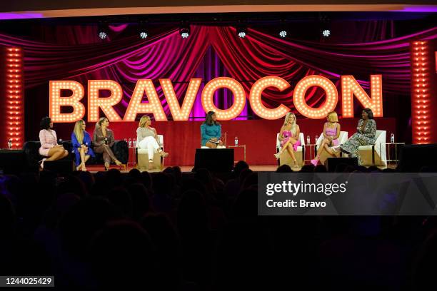 Potomac Takes Manhattan Panel from the Javits Center in New York City on Sunday, October 16, 2022 -- Pictured: Mia Thornton, Ashley Darby, Robyn...