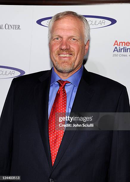 Former NBA player Mark Eaton arrives at the 2011 Cedars Sinai Sports Spectacular at Hyatt Regency Century Plaza on May 22, 2011 in Beverly Hills,...