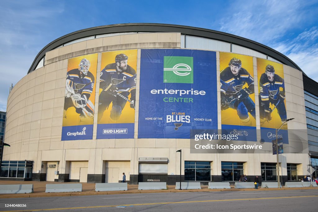 NHL: OCT 15 Blue Jackets at Blues