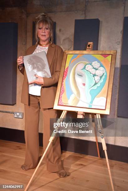 Pattie Boyd attends the launch of her new book "Pattie Boyd: My Life In Pictures" at The Lower Third on October 18, 2022 in London, England.