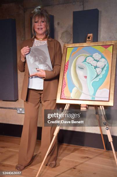 Pattie Boyd attends the launch of her new book "Pattie Boyd: My Life In Pictures" at The Lower Third on October 18, 2022 in London, England.