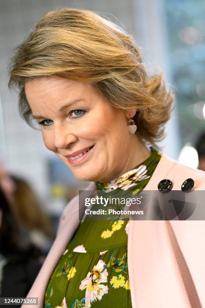 King Philippe and Queen Mathilde visit the province of Walloon Brabant. The Sovereigns went to the Fedasil reception centre in Rixensart, whose...
