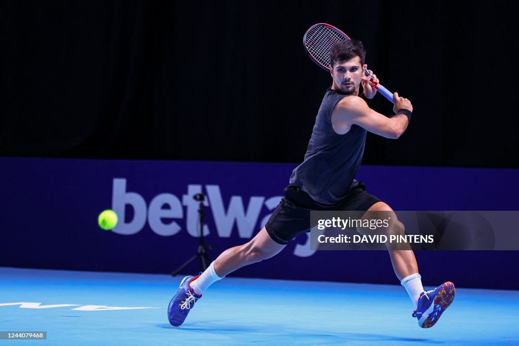 ANTWERP TENNIS EUROPEAN OPEN FIRST ROUND GIRON KORDA