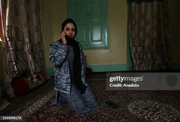 Kashmiri Pulitzer-winning photojournalist Sanna Irshad Mattoo, is pictured at her residence on October 20, 2022.Mattoo, says that immigration...