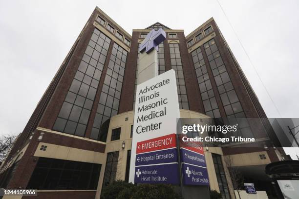 Advocate Illinois Masonic Medical Center in Chicago on March 25, 2022. A data breach at hospital system giant Advocate Aurora Health may have exposed...