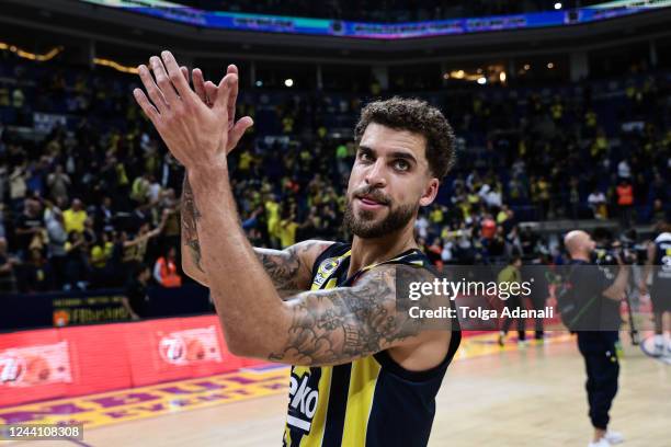 Scottie Wilbekin, #3 of Fenerbahce Beko Istanbul in action during the 2022/2023 Turkish Airlines EuroLeague Regular Season Round 4 match between...