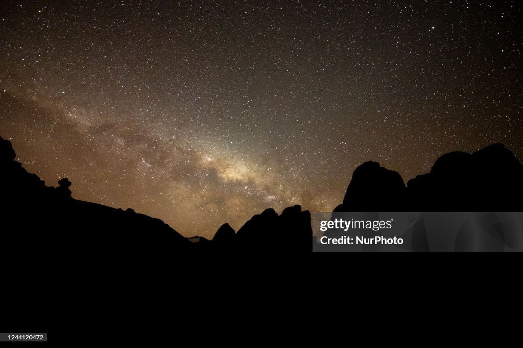 Milky Way In Castle Hill - New Zealand