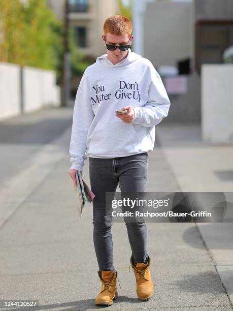 Jason Henshaw is seen on October 20, 2022 in Los Angeles, California.