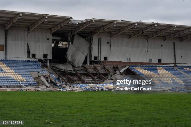 Damaged Football Destroyed Football Photos and Premium High Res Pictures - Getty Images