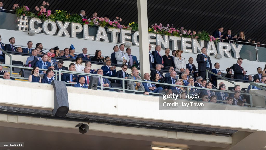 Co. Plate Cox Plate Day at Moonee Valley Racecourse on October 22, 2022 in ...