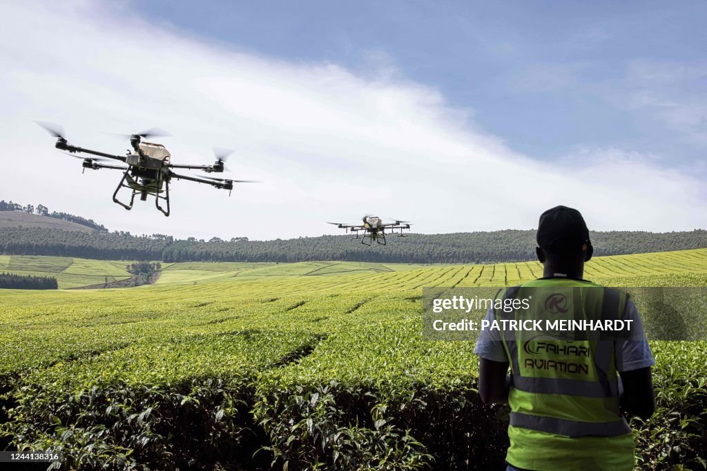 KENYA-AGRICULTURE-TECHNOLOGY-DRONE-ECONOMY