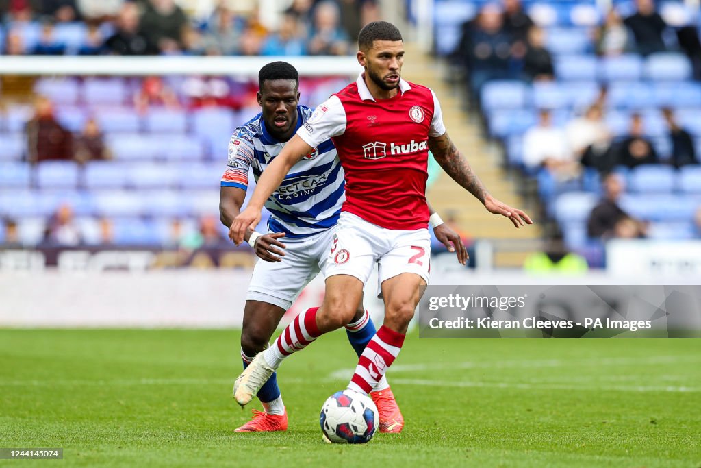 Reading v Bristol City - Sky Bet Championship - Select Car Leasing Stadium