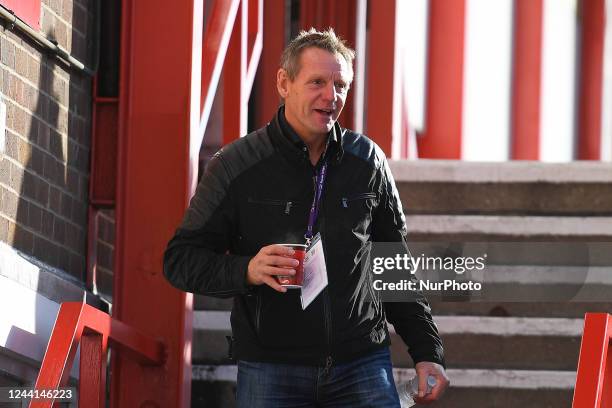 Former Red and TV pundit, Stuart Pearce during the Premier League match between Nottingham Forest and Liverpool at the City Ground, Nottingham on...