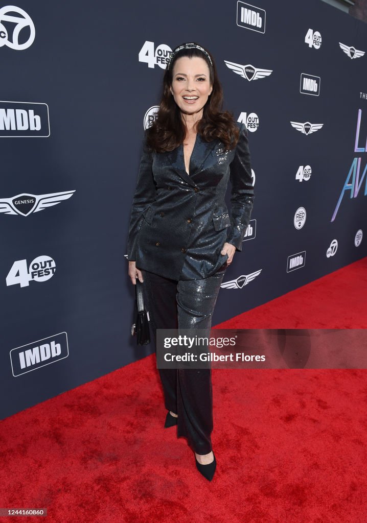 Fran Drescher at the Outfest Legacy Awards held at Paramount Studios